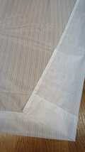 新品 ミラーレースカーテン １００X１００cm ２枚組 アクロス ホワイト_画像6