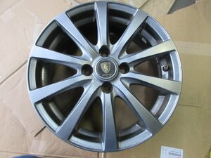 7676O2○15×5 1/2Ｊ PCD100 4H +45 アルミホイール MANARAY SPORT 1本 JW　 【本州四国九州送料無料】