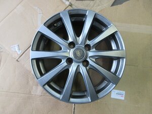 7681J4○15×5 1/2Ｊ PCD100 4H +45 アルミホイール MANARAY SPORT 1本 JW　 【本州四国九州送料無料】