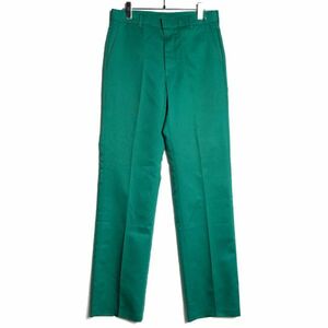 70's 80's リーバイス Levi's アクションスラックス (31x34位) 緑 ストレート talon タロン 80年代 旧タグ オールド ビンテージ Y2K