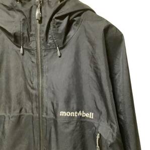 mont-bell モンベル ナイロンジャケット レインダンサージャケット ゴアテックス 防水マウンテンパーカー アウトドア 黒 L 1128340の画像3