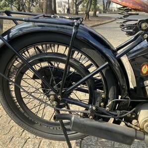 1925 BSA B25 ラウンドタンク 250cc 単気筒 戦前車 英国 バーミンガムの画像7