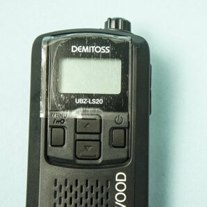 (中古品)KENWOOD ケンウッド UBZ-LS20 BK ブラック PTTボタン無し イヤホンマイクをご使用ください JVCケンウッドの画像6