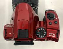 PENTAX ペンタックス デジタル一眼レフカメラ [ K-30 ] レッド 18-55mm レンズセット 〇簡易動作確認済み_画像4