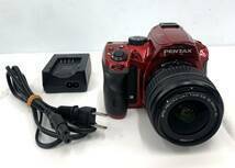 PENTAX ペンタックス デジタル一眼レフカメラ [ K-30 ] レッド 18-55mm レンズセット 〇簡易動作確認済み ジャンク品扱いにて