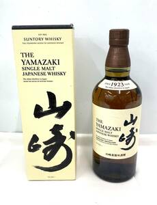 SUNTORY サントリー シングルモルトウイスキー 山崎 700ml 〇箱入り / 未開栓