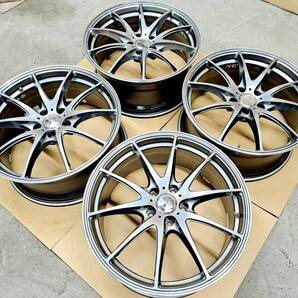 【美品】RAYS VOLK RACING G25 ホイール 19インチ 8.5J 114.3 鍛造 スバル レヴォーグ WRX S4 フォレスター トヨタ アルファード レイズの画像6