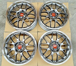 【超極上品】BBS RS-GT ホイール 18インチ 7.5J 100 鍛造 スバル レガシィ BRZ インプレッサ フォレスター トヨタ 86 プリウス 定価56万円