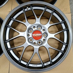 【美品】BBS RG-R ホイール 18インチ 7.5 114.3 鍛造 スバル レヴォーグ WRX S4 フォレスター トヨタ アルファード 日産 ホンダ 定価49万円の画像2