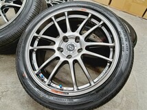 【新品】ENKEI Racing GTC01 ホイールタイヤ 4本 YOKOHAMA ADVAN dB V552 215/45R18　7.5J 114.3 ノア ヴォクシー セレナ ステップワゴン_画像8