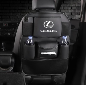 Lexus LEXUS PUレザー素材 ティッシュCover Seatバックポケット 収納 小物入 スマホ 収納袋 物置袋 LS RX NX CT LC RC GS LX UX ES
