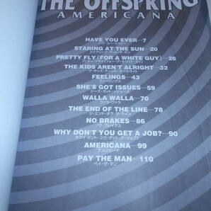 バンドスコア オフスプリング アメリカーナ 楽譜 THE OFFSPRING AMERICANAの画像4