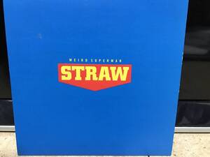 インディーロック、ギターポップ STRAW weird superman 7インチレコード。