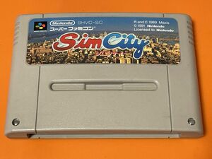 スーパーファミコン　ＳｉｍＣｉｔｙ　シムシティー