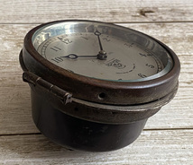 1920〜1930年代製 英国 Smiths car clock ビンテージ スミス 機械式ダッシュボード時計 現状不動アンティーク 当時品 London Made British_画像5