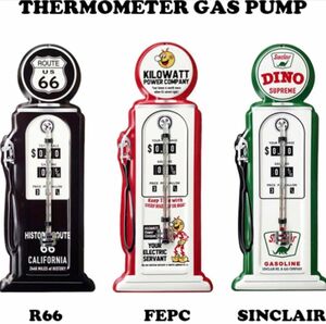 【新品】ルート66　ROUTE66　アメカジ雑貨　ビンテージ雑貨　サーモメーター　温度計　アドバタイジング