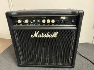 (管88972)【アンプ】Marshall マーシャル MB/B15 ベースアンプ 通電確認のみ 動作未確認 現状品(ジャンク扱い)