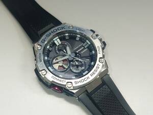 89793 ★ CASIO　G-SHOCK　GST-B100　G-STEEL　タフソーラー　クロノグラフ　Bluetooth　動作品 ◆