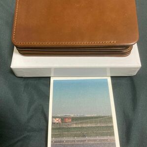 【新品未使用】スタンプ有　forme short wallet cordvan cigar