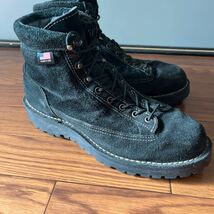 Danner US9EE BLACK SUEDE 限定　中古　検）ダナーライト　スエード　エクスポローラー　ブラック GORE-TEX ゴアテックス DANNER ブーツ _画像2