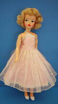 No Doll 209* ヴィンテージ50年代　12インチドールサイズ　ピンクのドレスとショルダーバッグ　＊タミーちゃんに_画像4