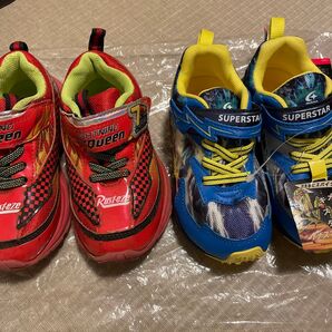 キッズ スニーカー ムーンスター 新品 16センチ カーズ ライトニング