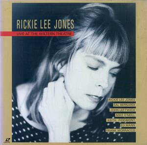 B00178925/LD/リッキー・リー・ジョーンズ「Rickie Lee Jones Live At The Wiltern Theatre ライヴ 1992 (VALJ-3324)」