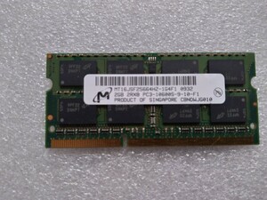 Micron DDR3 PC3-10600S-9-10-F1 2 ГБ вверху память! !