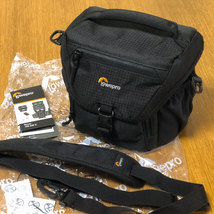 Lowepro Nova 140 AW II ロープロ ノバ LP37207-PKK ブラック 140AW カメラバッグ_画像1