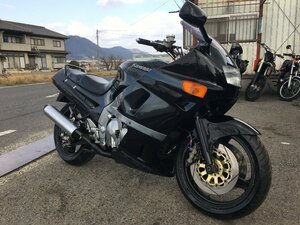 カワサキ　ZZR400　ZX400K　実働　車検R7年4月　吹上がり良好　スポーツツアラー　アップハン　1100用　ワイドホイール換装　カスタムにも