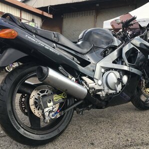 カワサキ ZZR400 ZX400K 実働 車検R7年4月 吹上がり良好 スポーツツアラー アップハン 1100用 ワイドホイール換装 カスタムにもの画像2