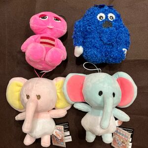 パオパオぱんつ、UQ ガチャピン　ムック　　　　　ぬいぐるみ　マスコット　ぞう　ゾウ