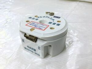 H2-046◆中央防雷 マルチアレスター 100V用 低圧用 避雷器 配電用品 型番不明 (約寸W102xH57xD95mm/約650g) 現状品