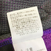 THE NORTH FACE ノースフェイス ジップインバーサミッドジャケット フリースジャケット L パープル ロゴ NAW61204 レディース A13_画像9