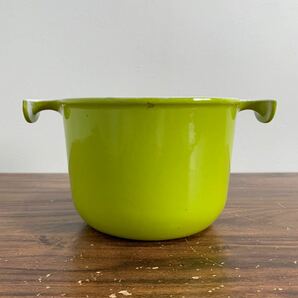 【美品】LE CREUSET ルクルーゼ Enzo Mari Mama フォンデュセット ホーロー鍋 調理 ディナー 料理 鍋の画像3