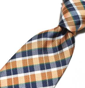A414* Calvin Klein necktie check pattern *