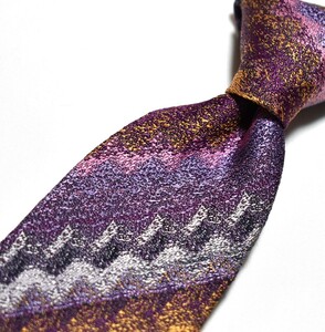 A218*MISSONI necktie pattern pattern *