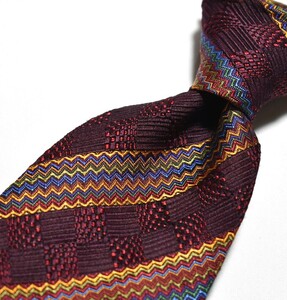 A297*MISSONI necktie pattern pattern *