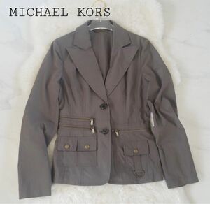 MICHAEL KORS ミリタリー調テーラードジャケット 4サイズ