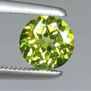 3199 [Wakakusa Shine! ] С идентичностью 0,768CT Natural Pelidot Pakistan Ruth