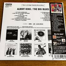 美品 CD 帯付 アルバート・キング ALBERT KING THE BIG BLUES 日本語解説有り ディスク良好 紙ジャケ_画像2