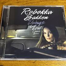 CD REBEKKA BAKKEN レベッカ・バッケン THINGS YOUR LEAVE BEHIND ディスク良好_画像1