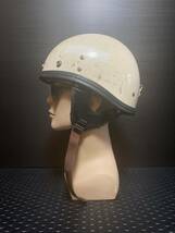 SMシェル１９６０年代BUCOブコhelmetヘルメットvintageハーフ60sプロテクターprotector当時物USA製レア稀少original白ペン本物ヴィンテージ_画像3