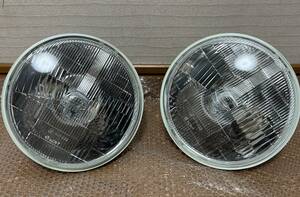  Land Cruiser 60,12,24V for circle eyes headlamp genuine products, valve(bulb) & with cover left right new goods.