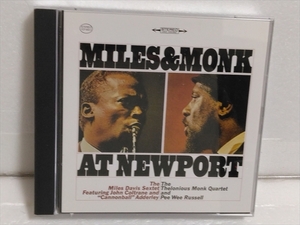 ２ＣＤ The Miles Davis Sextet&The Thelonious Monk Quartet　Miles & Monk At Newport/マイルス&モンク・アット・ニューポー Remastered