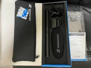 ゼンハイザー SENNHEISER MKE600　ショットガンマイク　ビデオカメラ用