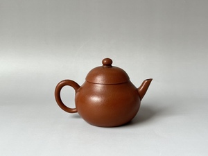 A000089 中国宜興 紫砂壺 急須 逸公 茶壺 茶器 茶道具 在銘 時代物 中国美術 煎茶道具 容量：80cc