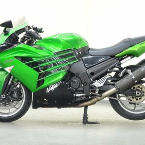 KAWASAKI ZZR1400【動画有】ローン可 車検残有 ZXT40C ツアラー ツーリング メガスポーツ ETC マフラー改 ライム カワサキ 車体 売り切りの画像5