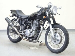 YAMAHA SR400【動画有】ローン可 カスタム車!! カフェレーサー 1JR キャブレター 単気筒 車体 ヤマハ 売り切り