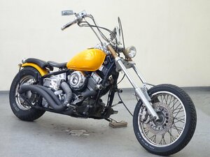 YAMAHA Drag Star 400【動画有】ローン可 車検残有 カスタム車!! チョッパー 4TR アメリカン ドラッグスター 車体 ヤマハ 売り切り